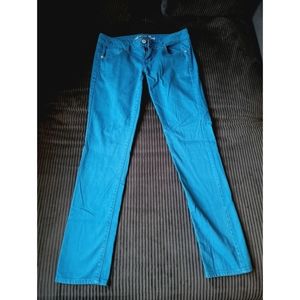 American Eagle Turquoise/Blue Jeans (8)